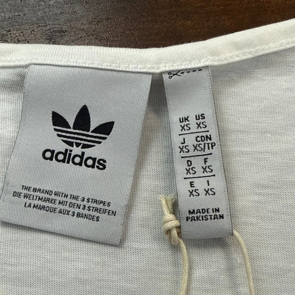 Adidas Essentials Tank Top Men's Sleeveless Shirt White workout training - Picture 8 of 10